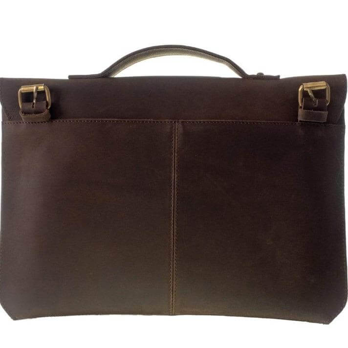 14 Inch Leather Laptop Bag - Atitlan Leather