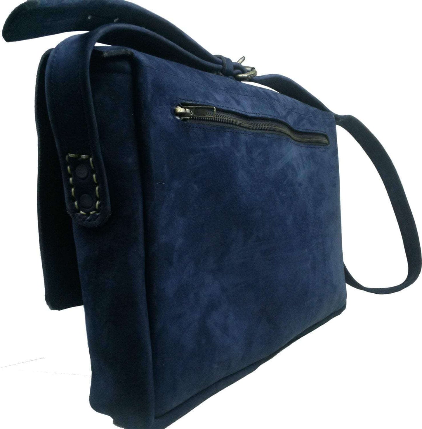 15 Inch Leather Messenger Bag - Atitlan Leather