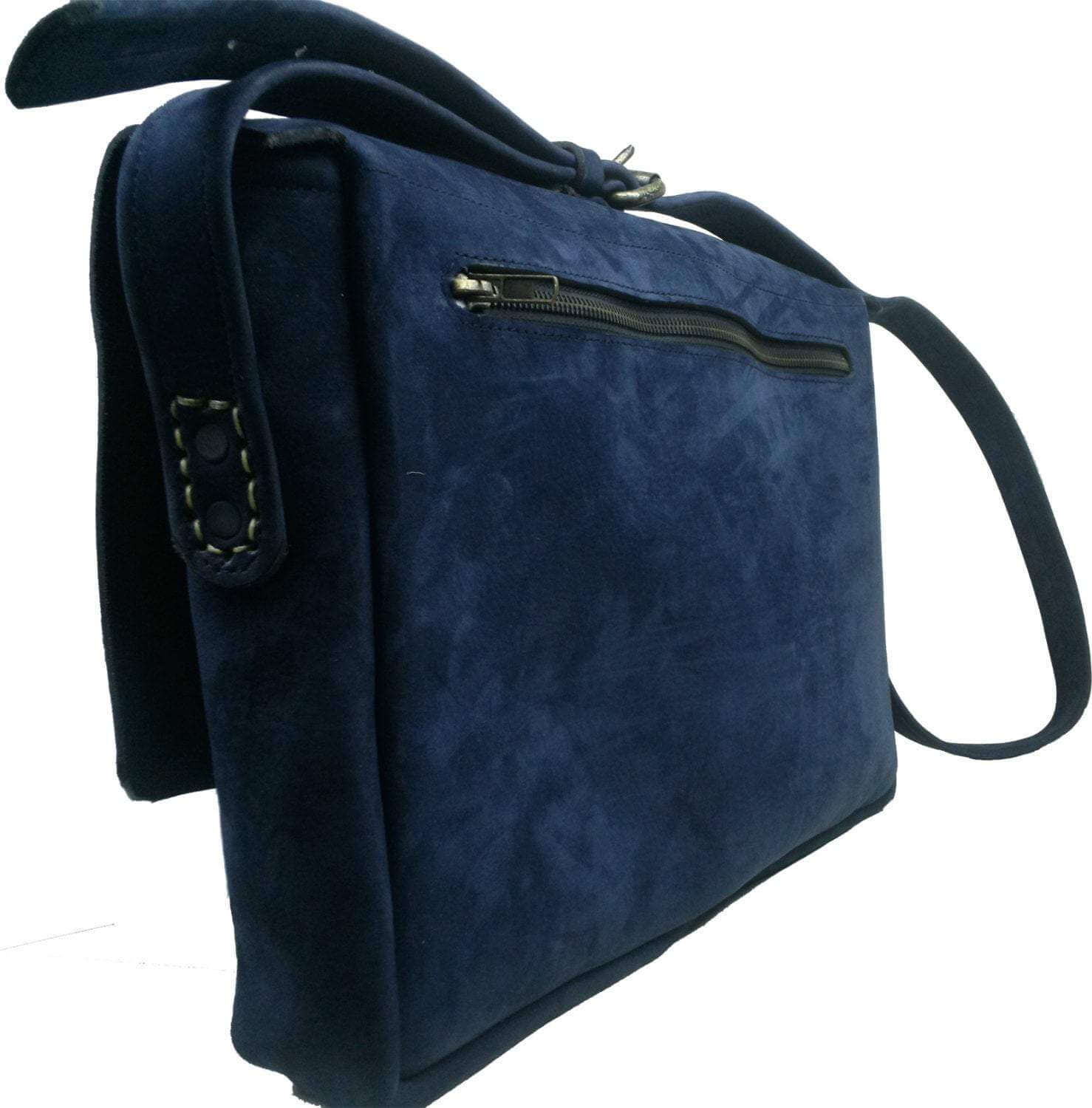 15 Inch Leather Messenger Bag - Atitlan Leather